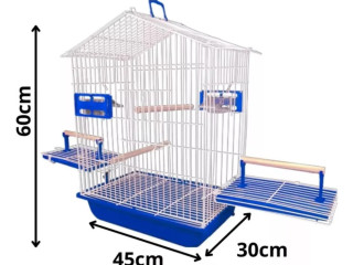 gaiola-braganca-para-calopsita-acessorios-e-bebedouro-pouco-usada
